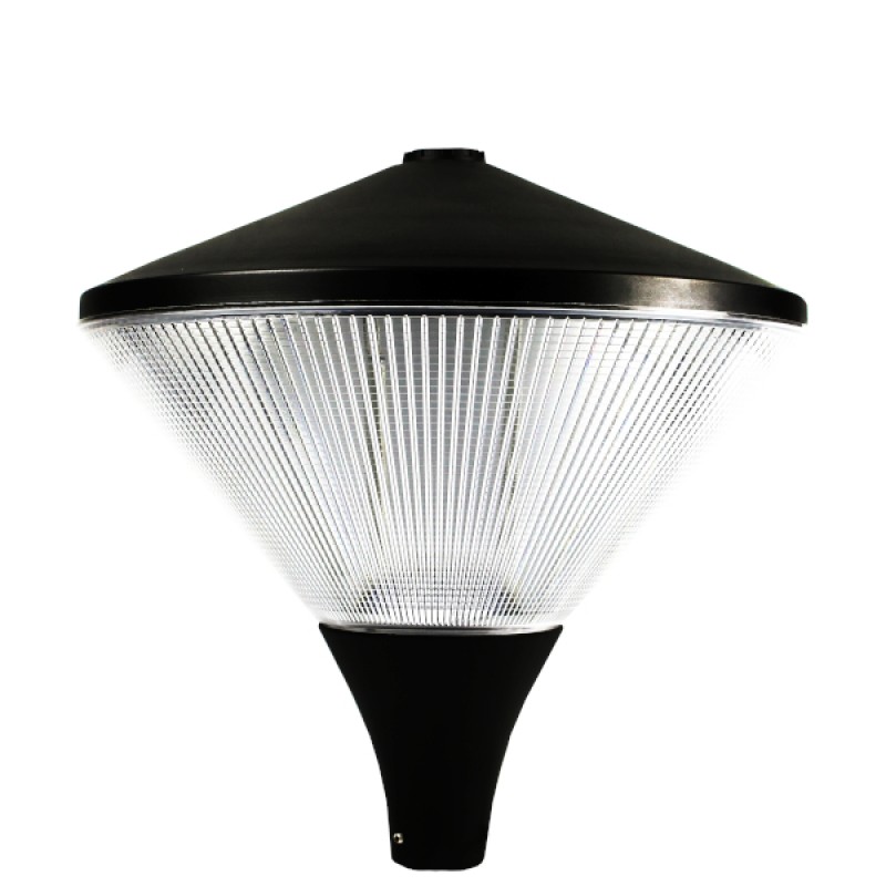 50W/4,800lm LED 360 Degree Post-top Luminaire replacing 70W SON/MHL